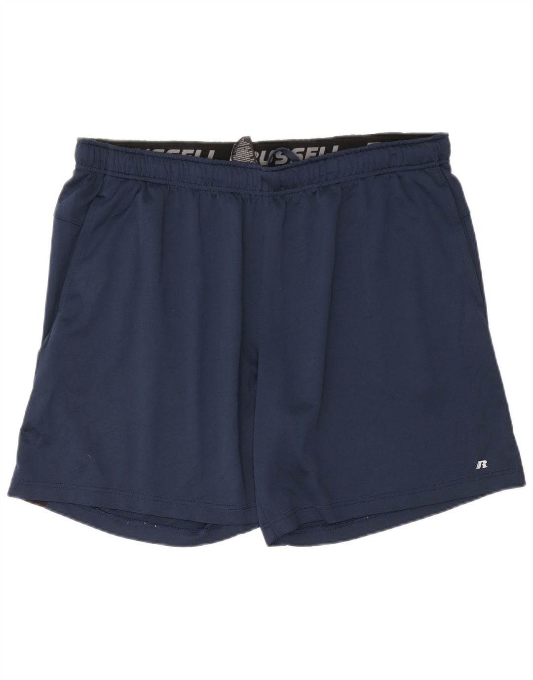 Russell Athletic masculino Dri-Power Sport Shorts 2XL azul marinho colorblock