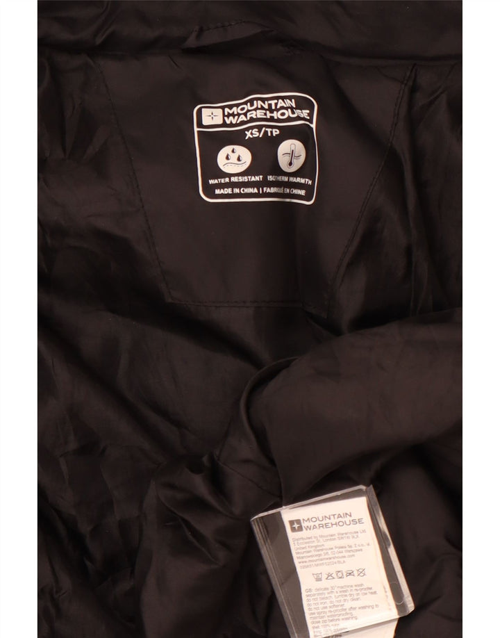 MOUNTAIN WAREHOUSE Womens Oversized Padded Jacket UK 6 XS Black Nylon