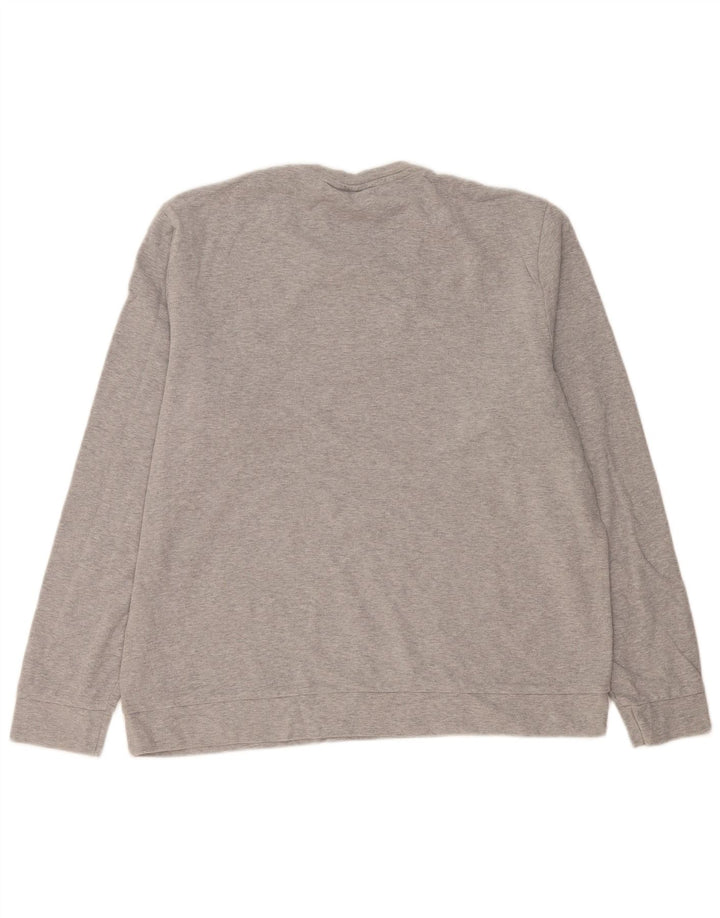 Moletom masculino Fila Jumper XL cinza algodão