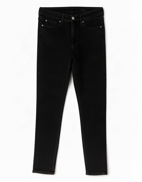Marks & Spencer Feminino The Ivy Skinny Jeans Reino Unido 12 Médio W30 L28 Preto