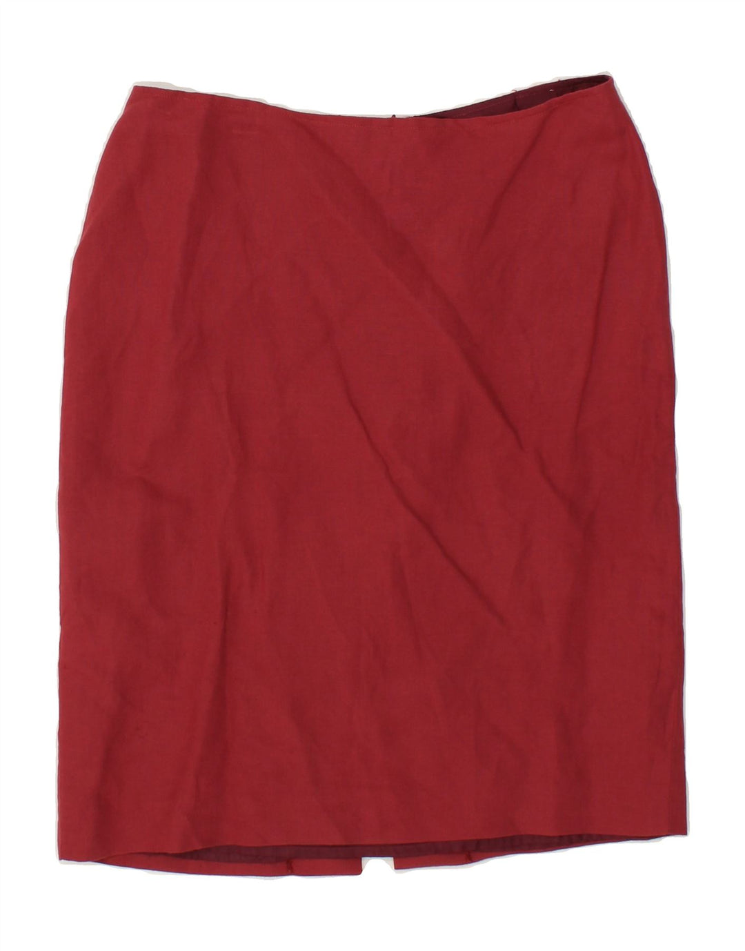 VINTAGE Womens Pencil Skirt W30 Medium Red Vintage Vintage and Second-Hand Vintage from Messina Hembry 