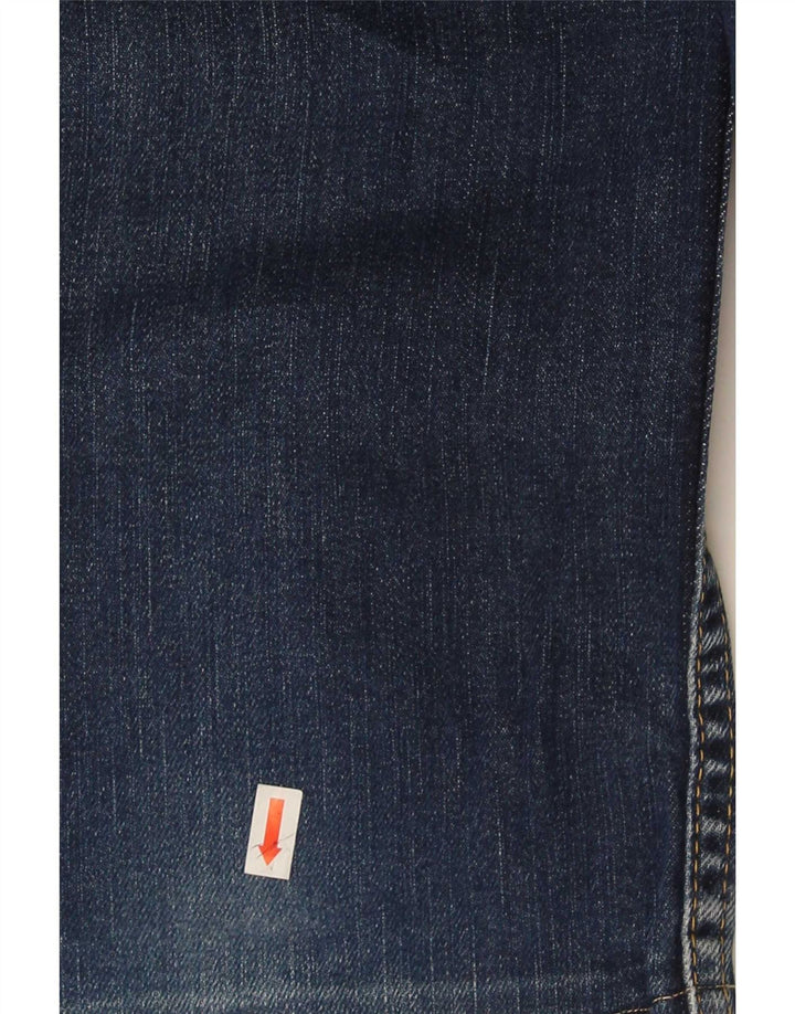 Lee Mens Brooklyn Straight Jeans W36 L28 Azul Algodão