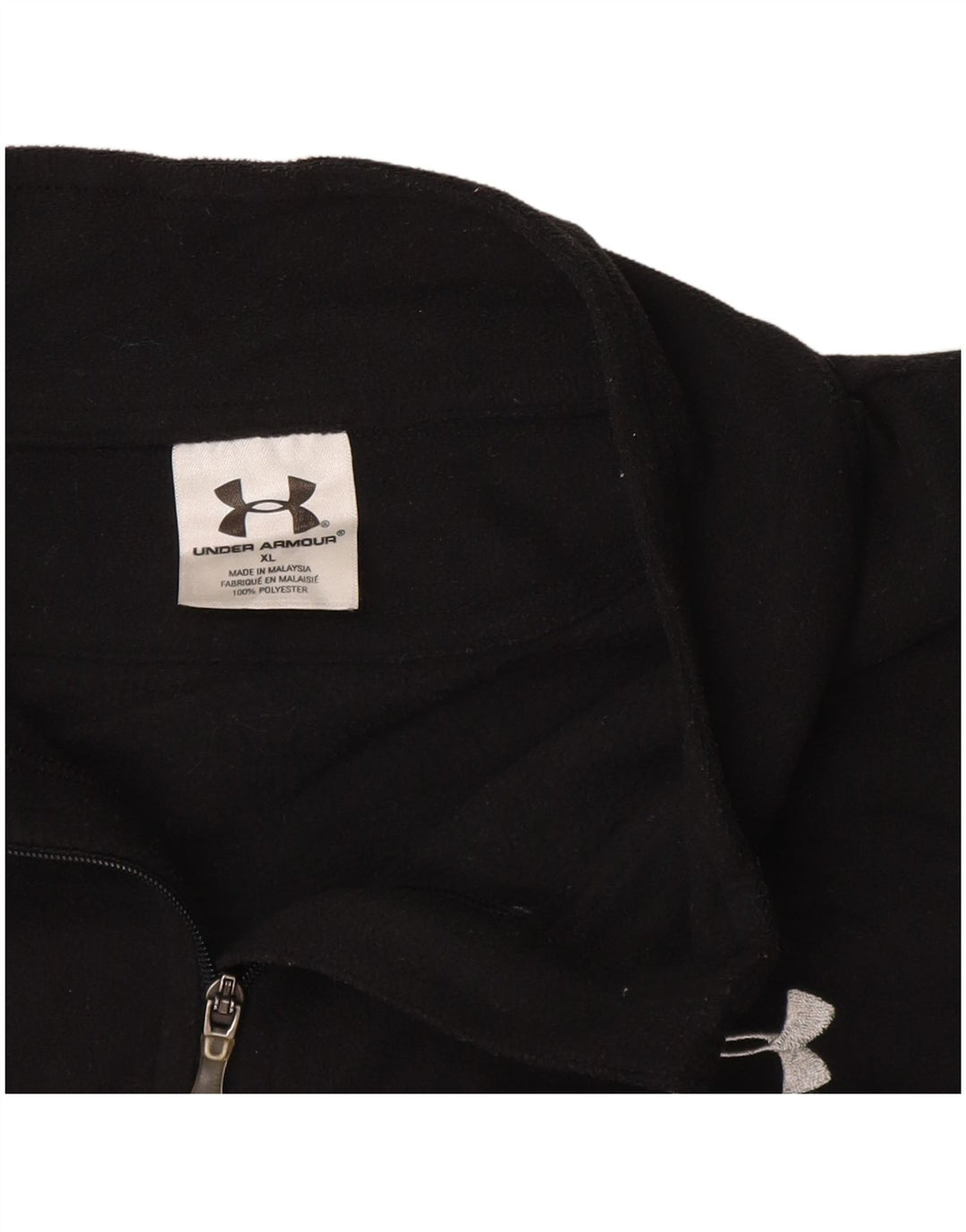 UNDER ARMOUR Feminino pulôver com zíper e gola alta Reino Unido 18 XL azul marinho