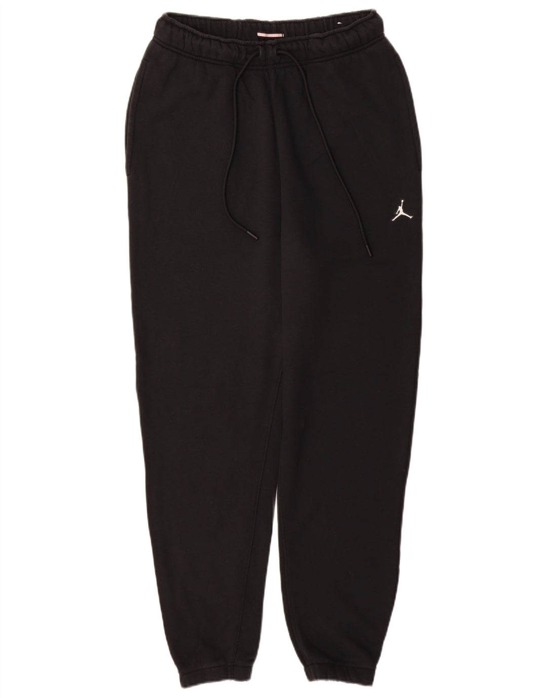 Calça de treino masculina JORDAN de algodão preto médio