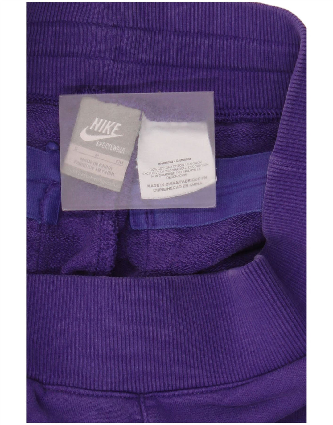Nike Mens Sport Shorts Pequeno Roxo Algodão