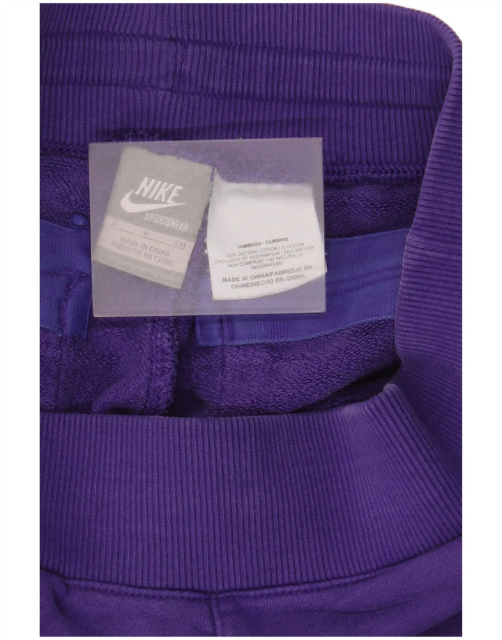 Nike Mens Sport Shorts Pequeno Roxo Algodão