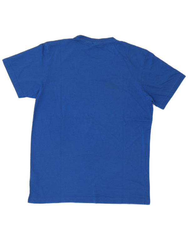 Camiseta masculina Fila Regular Graphic Top XL algodão azul