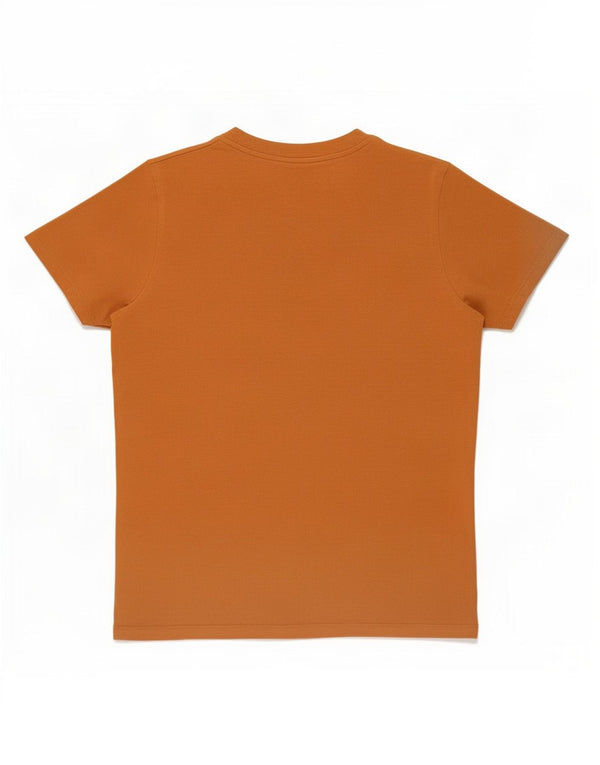 Camiseta gráfica masculina Jack & Jones Top de algodão bege médio