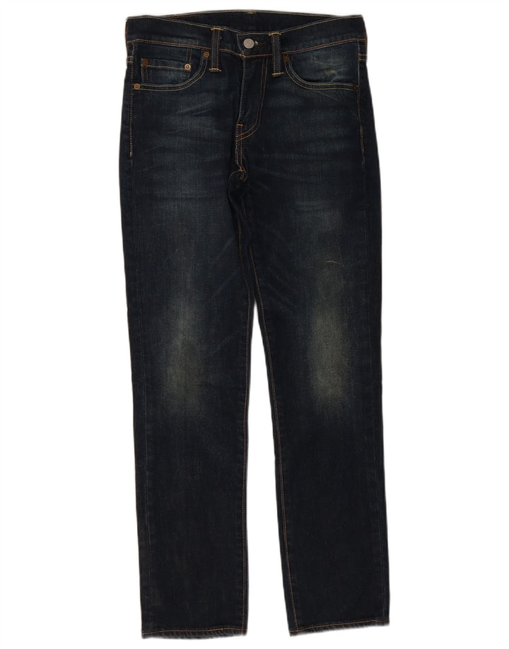 Levi's Masculino 511 Slim Jeans W28 L30 Azul Marinho Algodão