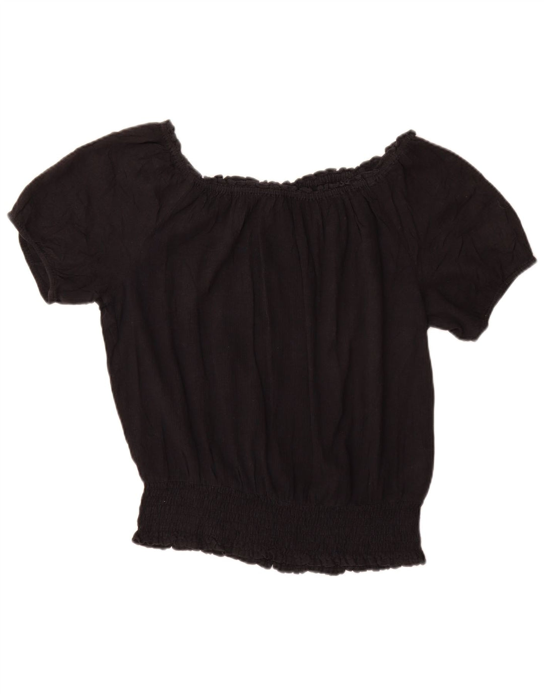 Blusa feminina MICHAEL KORS UK 14 grande algodão preto