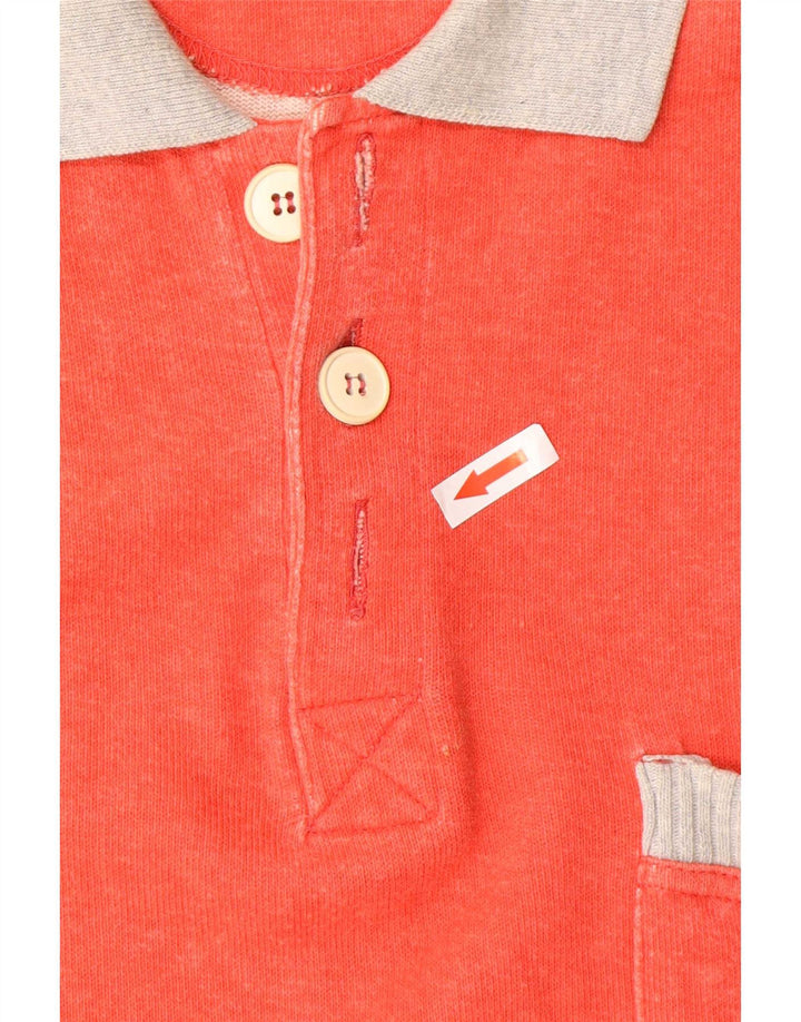 Camisa polo masculina Charro laranja médio