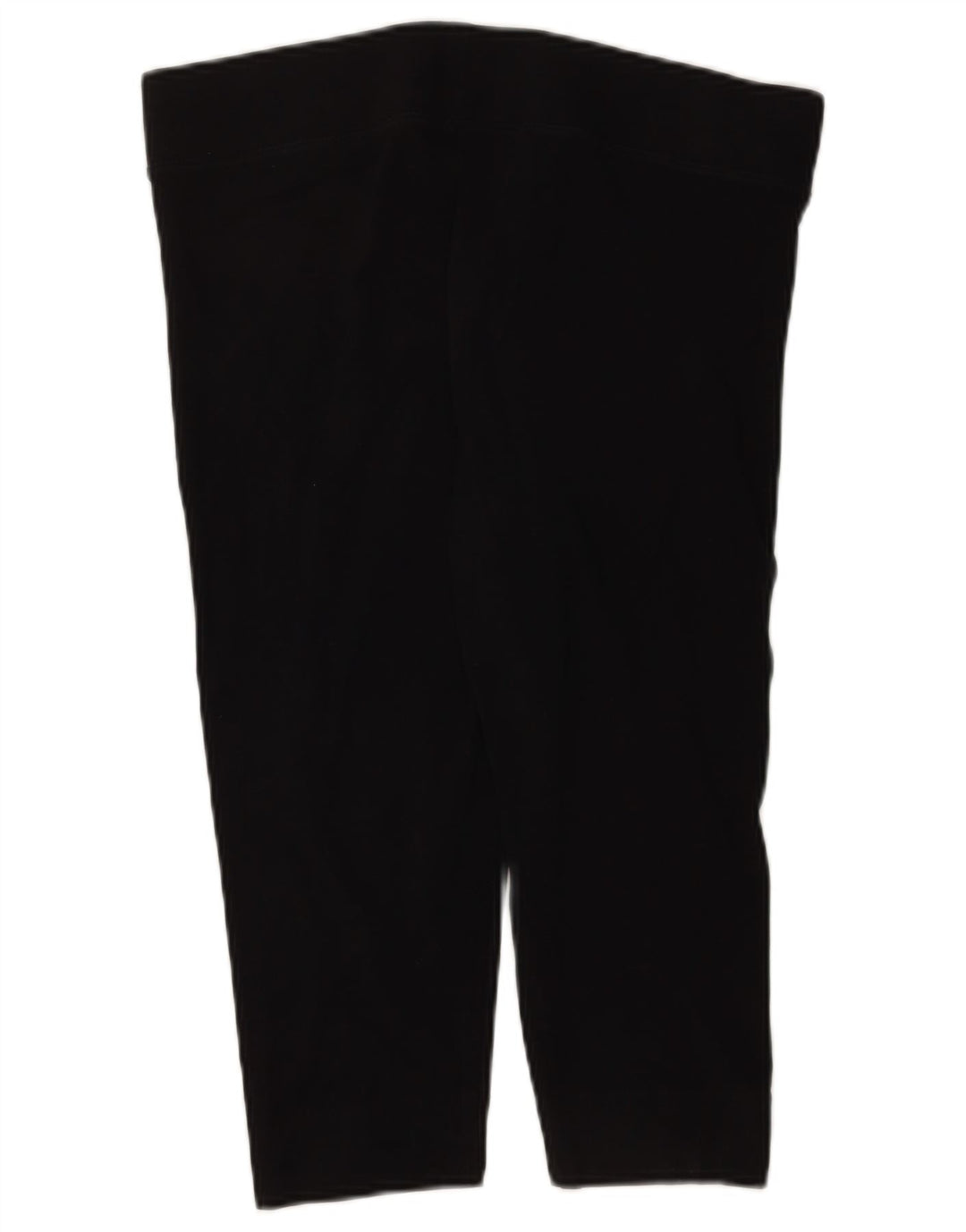 Leggings capri femininas Marks & Spencer Reino Unido 16 grande algodão preto