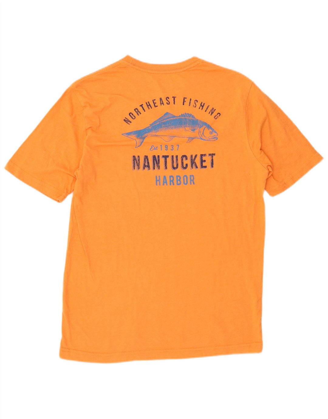 Camiseta masculina com estampa de água salgada IZOD, pequena laranja