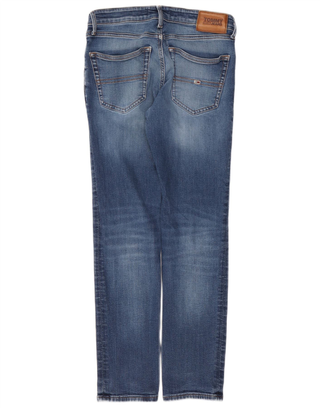Jeans feminino Tommy Hilfiger Scanton Slim W30 L30 azul algodão
