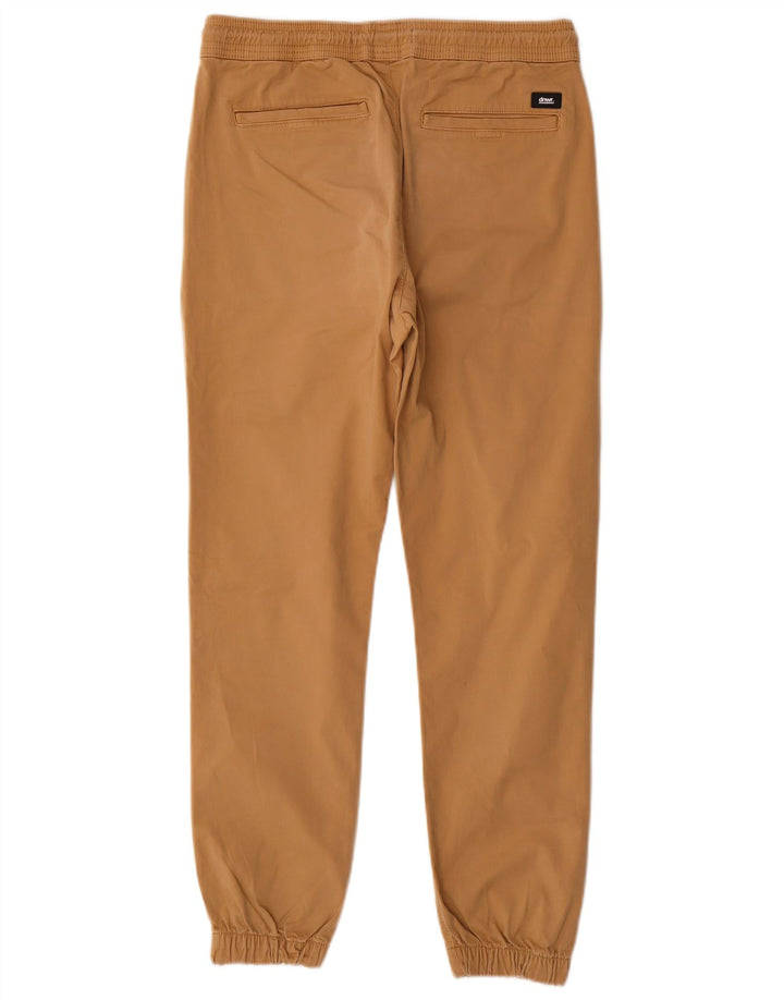 Zara Mens Joggers Calça Casual Médio W32 L28 Bege