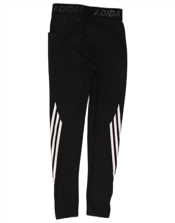 Leggings Adidas Femininas UK 8 Pequenas Pretas
