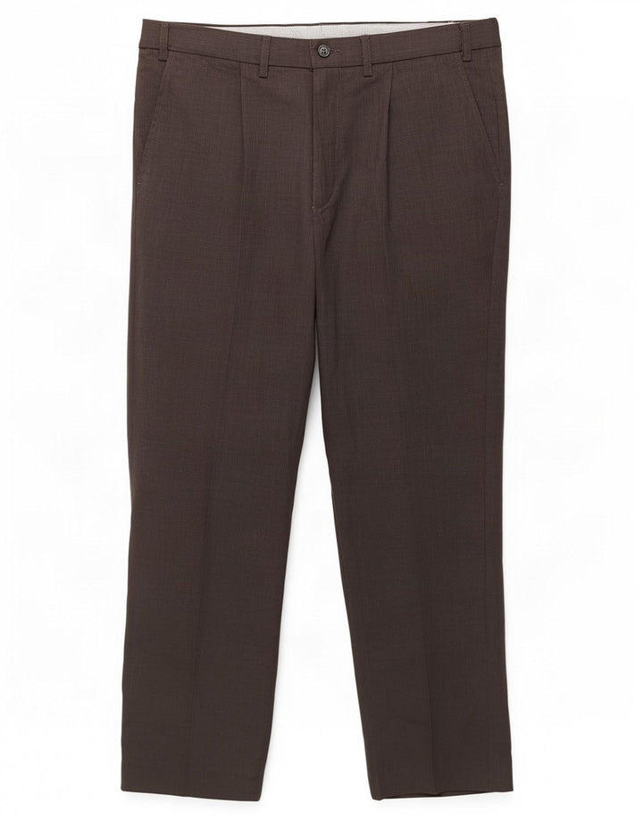 Calça masculina Marks & Spencer Pegged Suit W36 L31 cinza poliéster