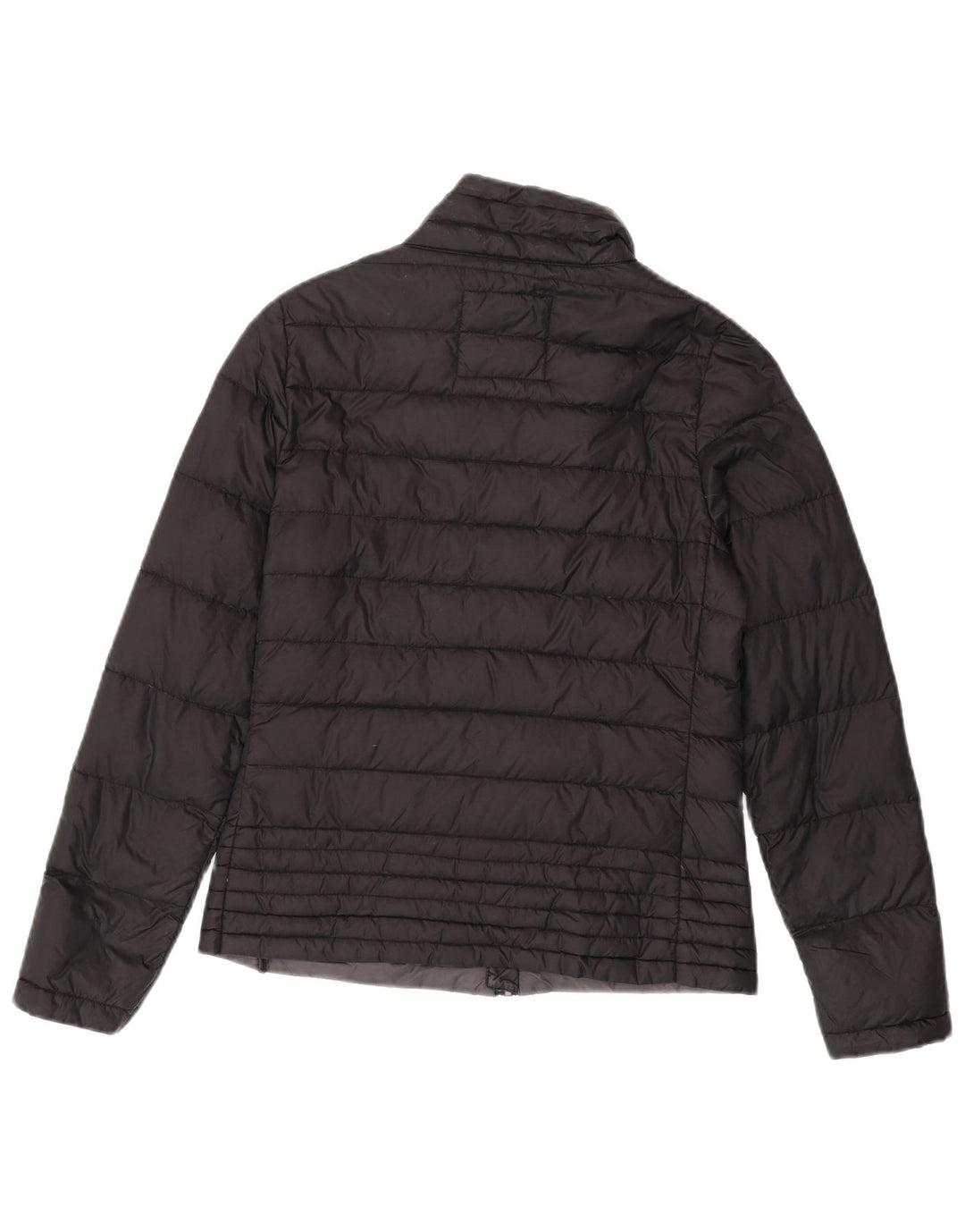 Jaqueta acolchoada feminina PUFFA tamanho 8 XS preto nylon