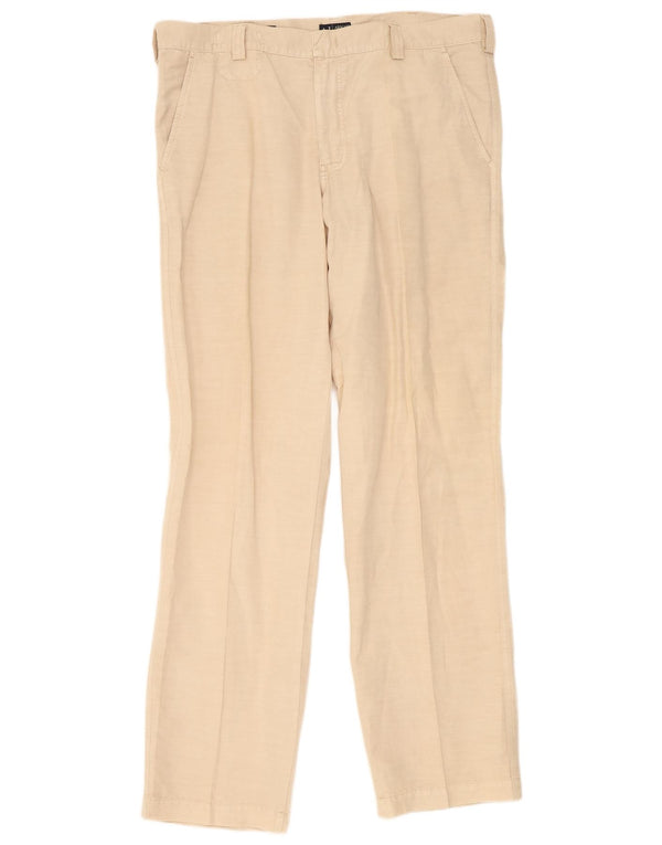 Calça Cargo Reta Masculina Armani IT 56 3XL W42 L37 Algodão Bege