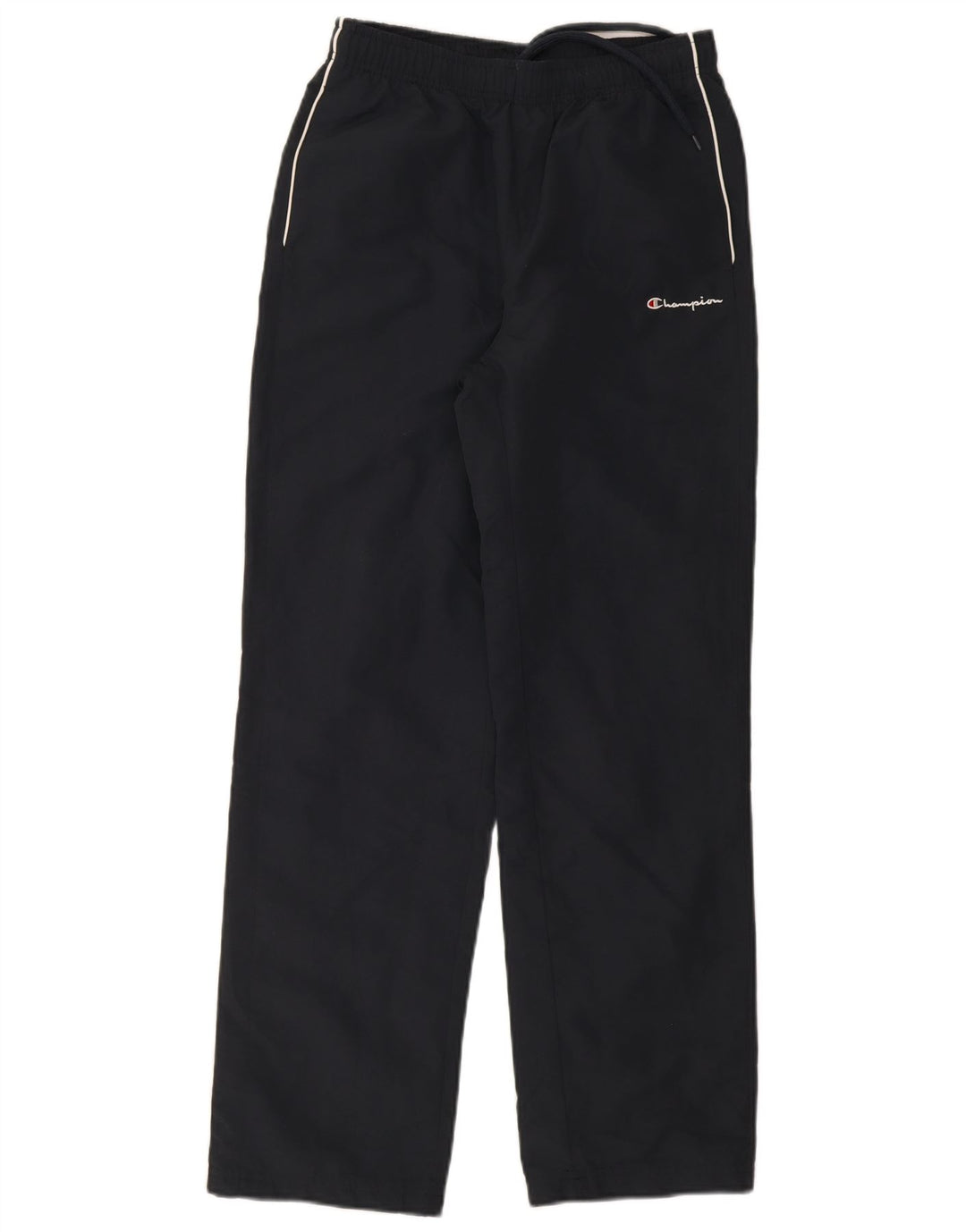 Calça de treino masculina Champion pequena azul marinho poliéster