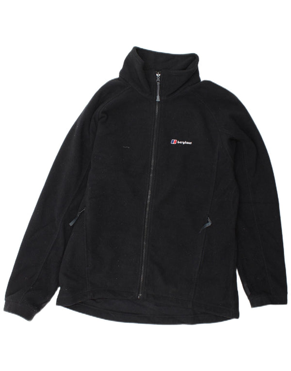 Jaqueta de lã masculina BERGHAUS UK 40 grande poliéster preto