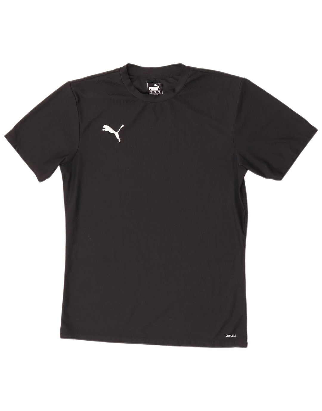 Puma Camiseta Masculina Top Médio Poliéster Preto