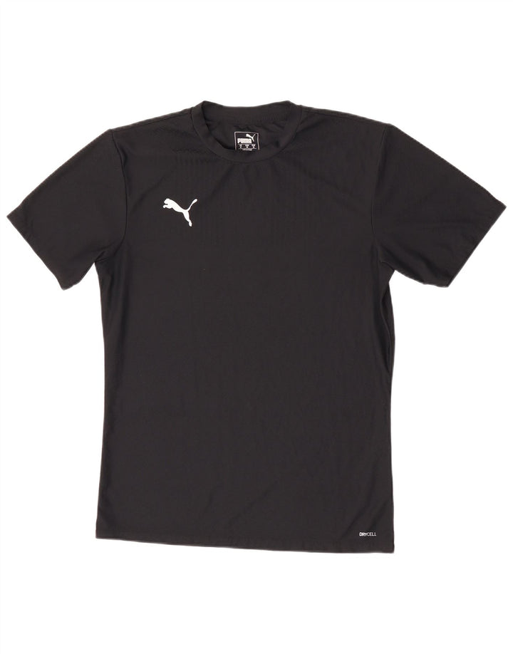 Puma Camiseta Masculina Top Médio Poliéster Preto