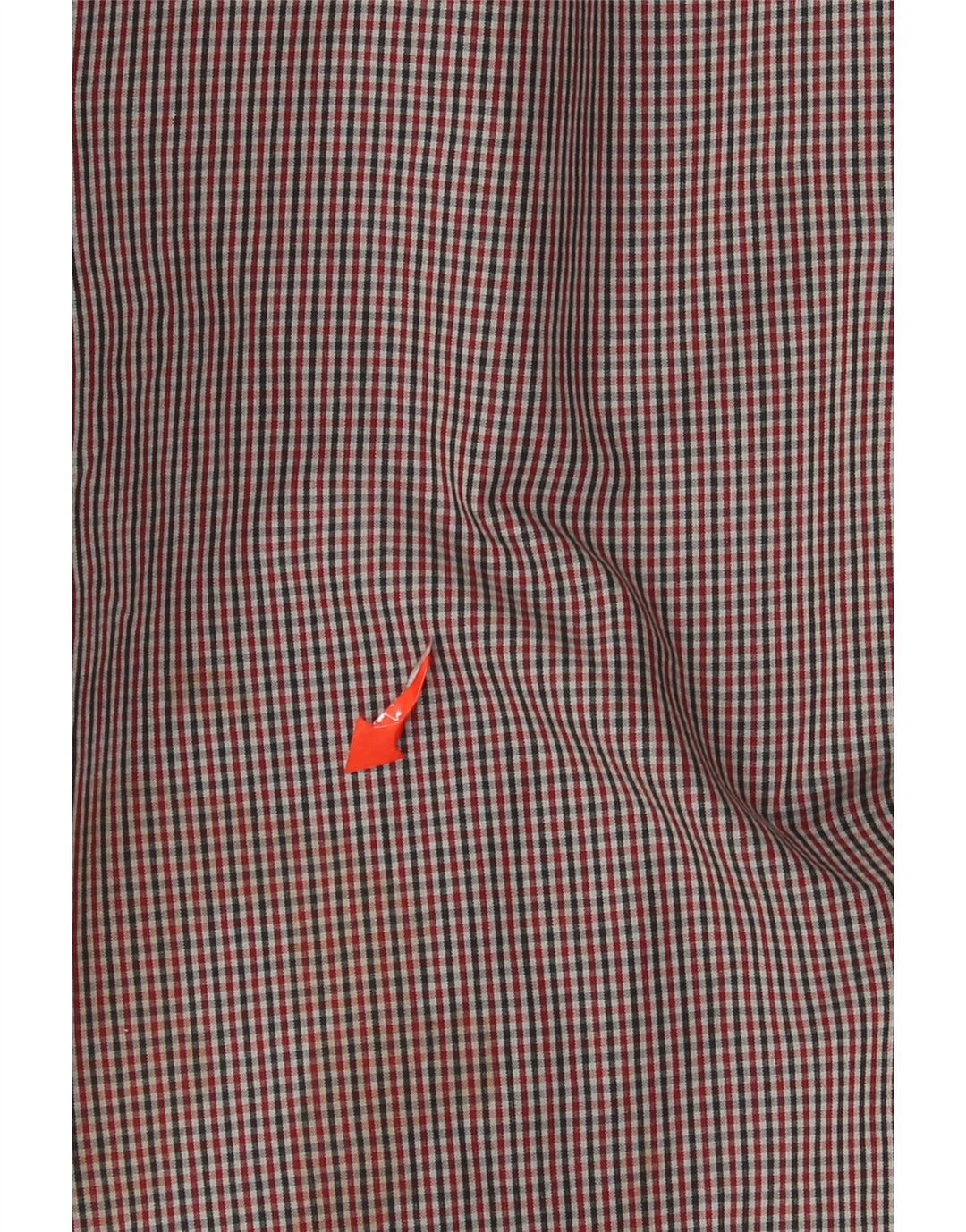 Jaqueta bomber masculina Quiksilver UK 42 XL algodão guingão vermelho
