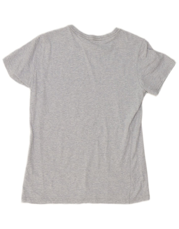 Camiseta Adidas Feminina Graphic UK 12/14 Cinza Médio Flecked