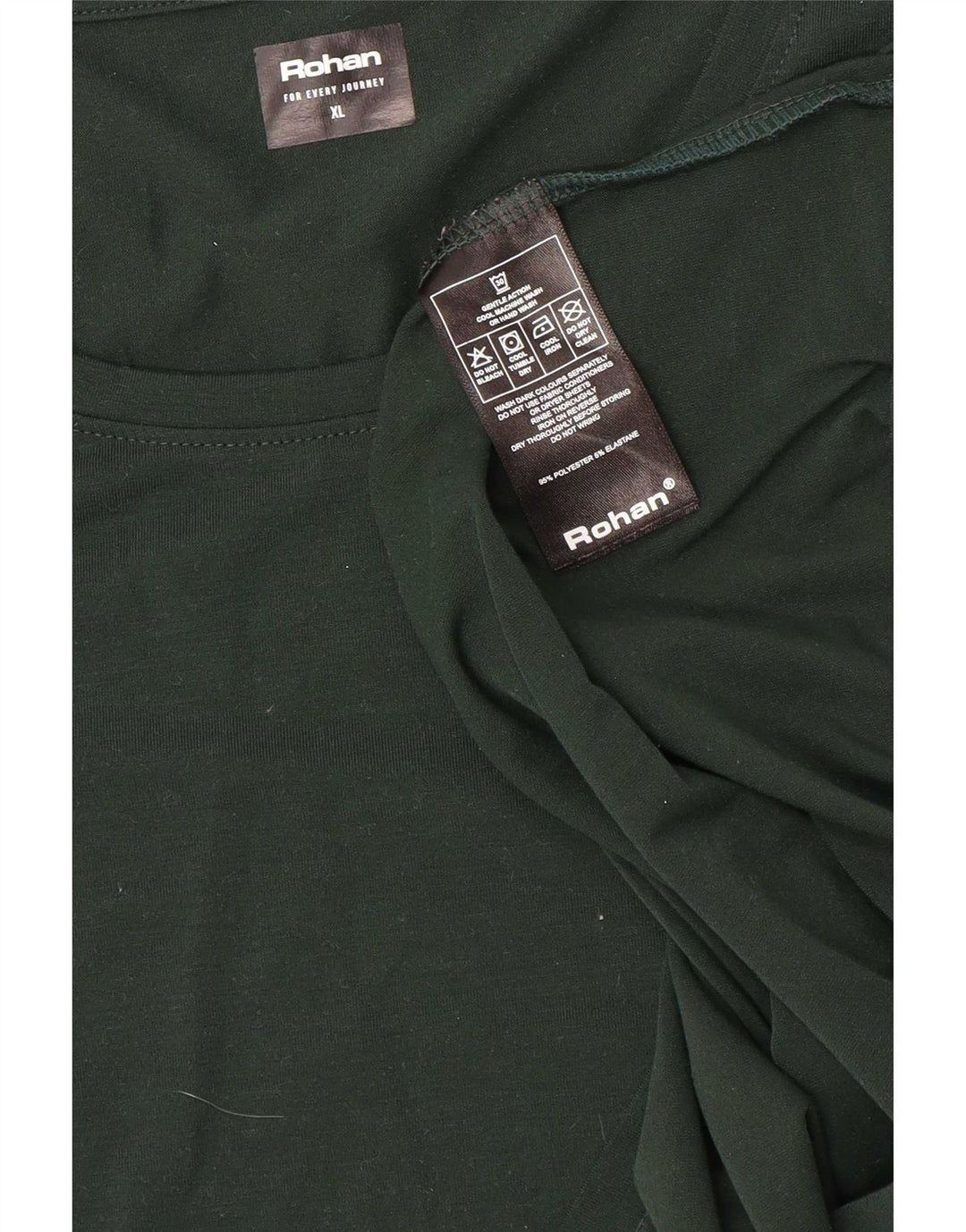 Camiseta masculina Rohan Top XL poliéster verde