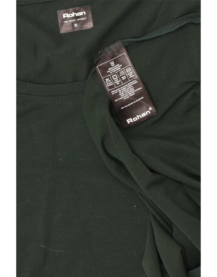 Camiseta masculina Rohan Top XL poliéster verde