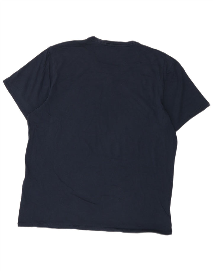 Camiseta gráfica masculina Levi's Top XL algodão azul marinho