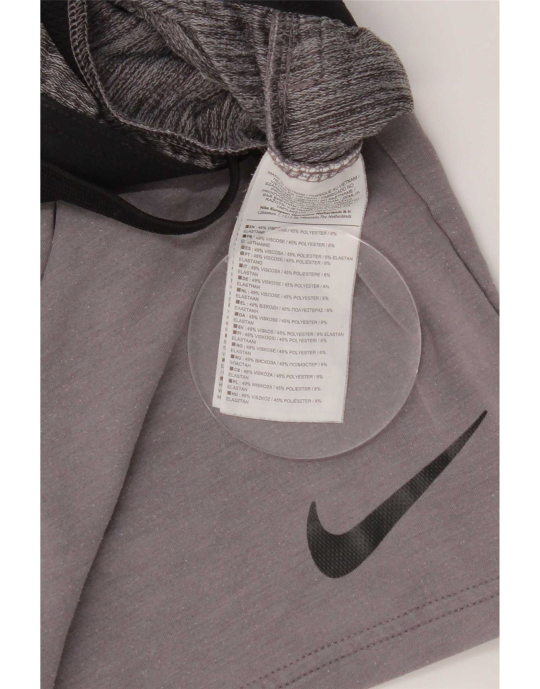 Nike Mens Dri Fit Sport Shorts Médio Cinza Viscose