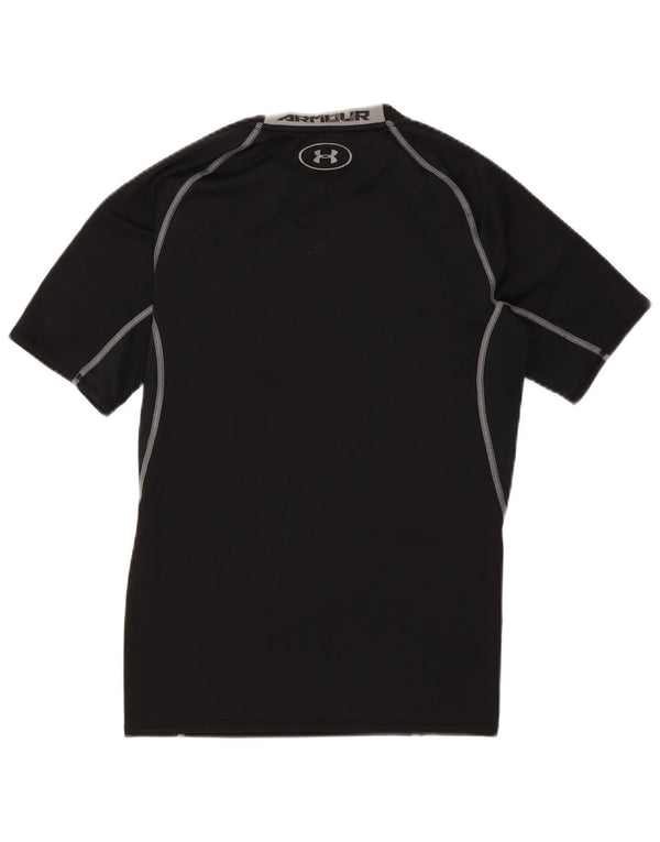 Camiseta masculina Under Armour Heat Gear Graphic grande preta