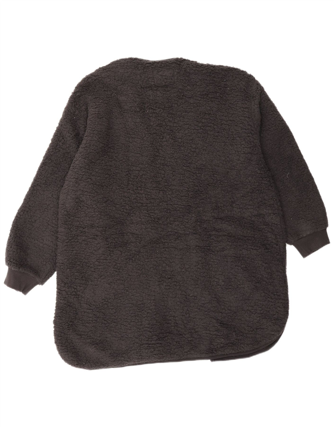 Suéter cardigã feminino longline MARKS & SPENCER Reino Unido 14 médio preto