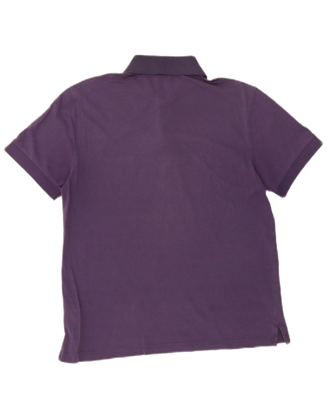 Camisa polo masculina HUGO BOSS grande algodão roxo