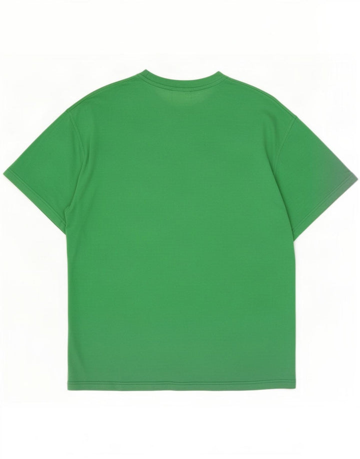 Camiseta masculina gráfica Umbro Top médio algodão verde