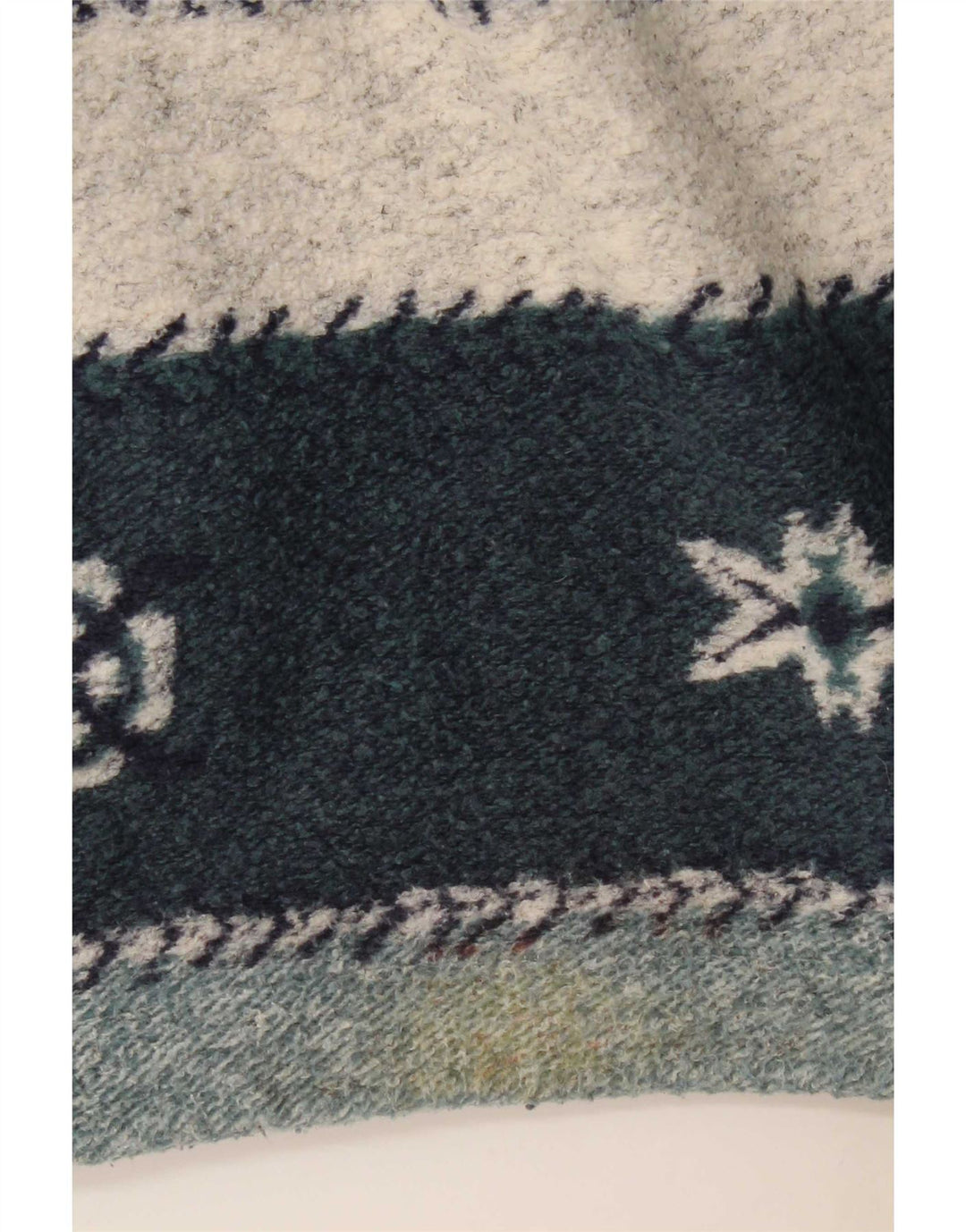 Suéter masculino Gigi com zíper e gola 2XL multicolorido Fair Isle