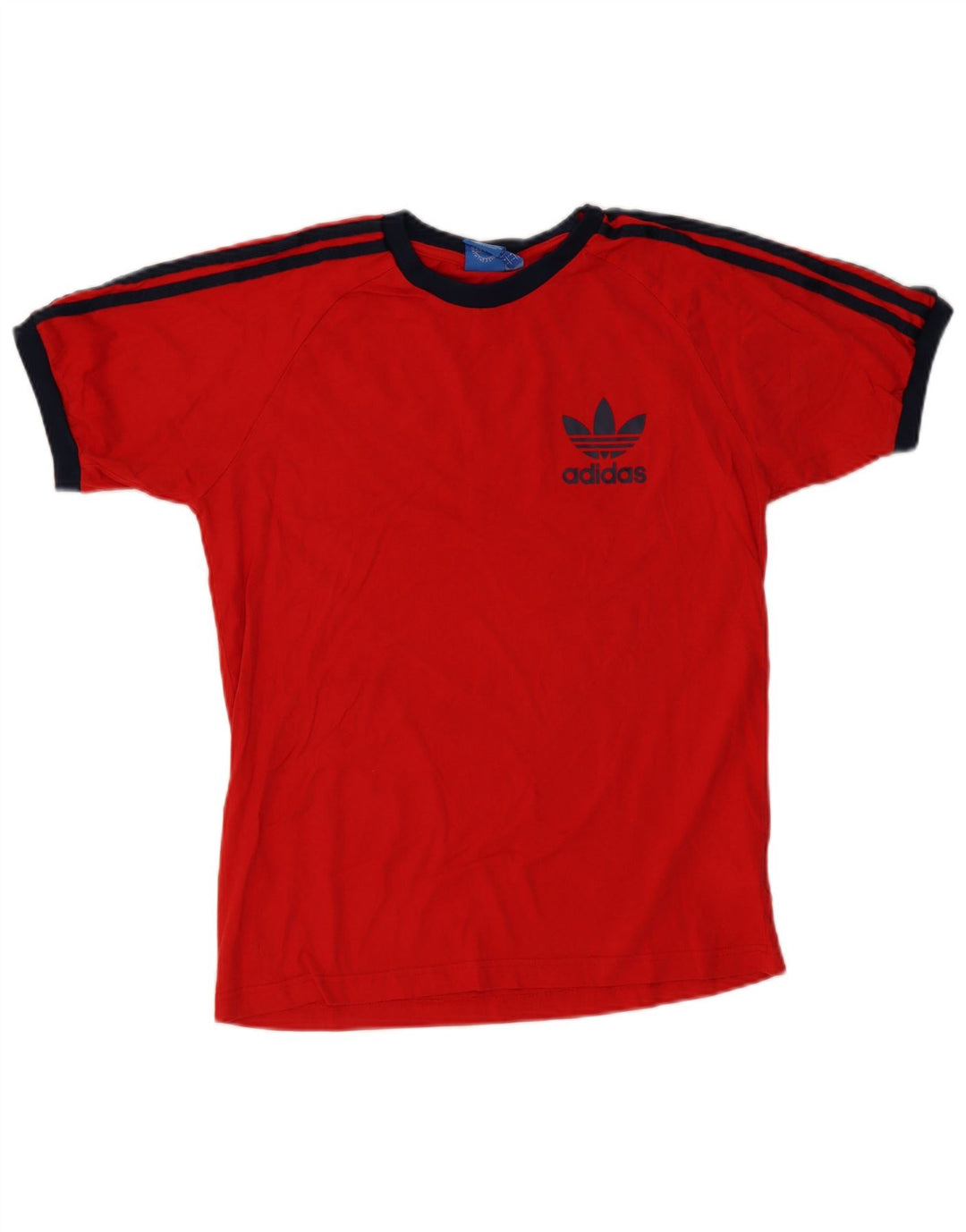 Camiseta feminina ADIDAS UK 16 grande algodão vermelho