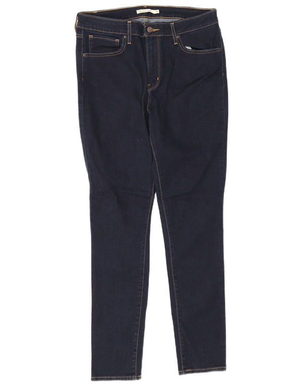 Calça jeans feminina Levi's 721 High Rise Skinny W32 L30 azul marinho algodão