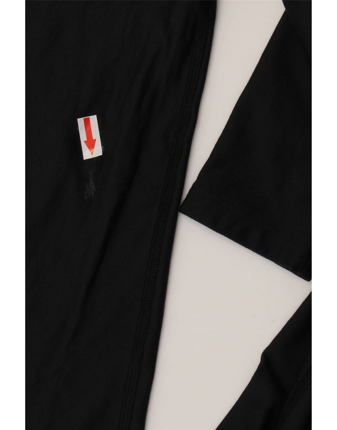 Under Armour Womens Compression Top Manga Longa Reino Unido 14 Grande Poliéster Preto