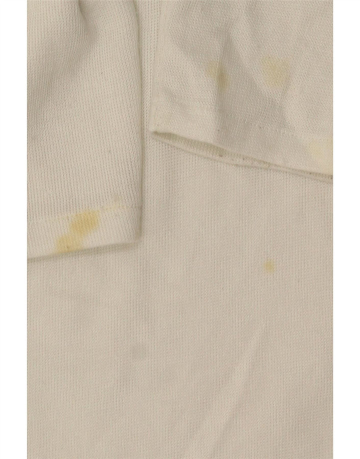 Vestido Jumper Feminino Zara Reino Unido 14 Médio Branco