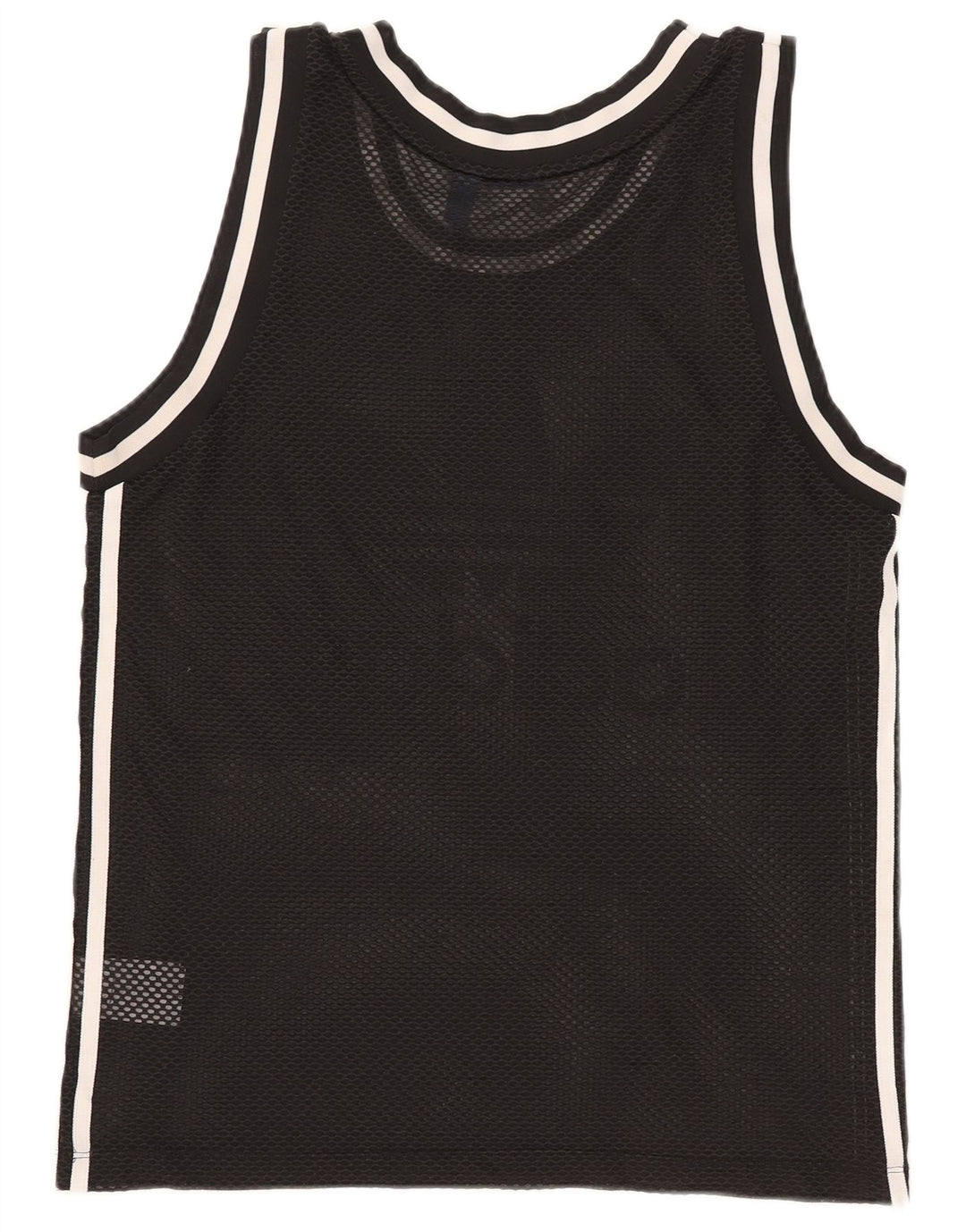 Adidas Womens Graphic Vest Top UK 12 Médio Preto Poliéster