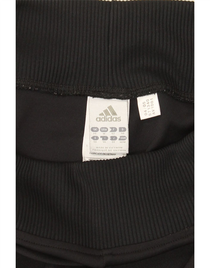 Calça de treino feminina Adidas UK 14 poliéster preto médio