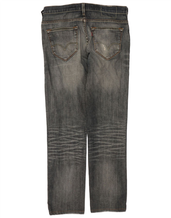 LEVI'S Masculino 519 Slim Jeans W32 L30 Azul Algodão