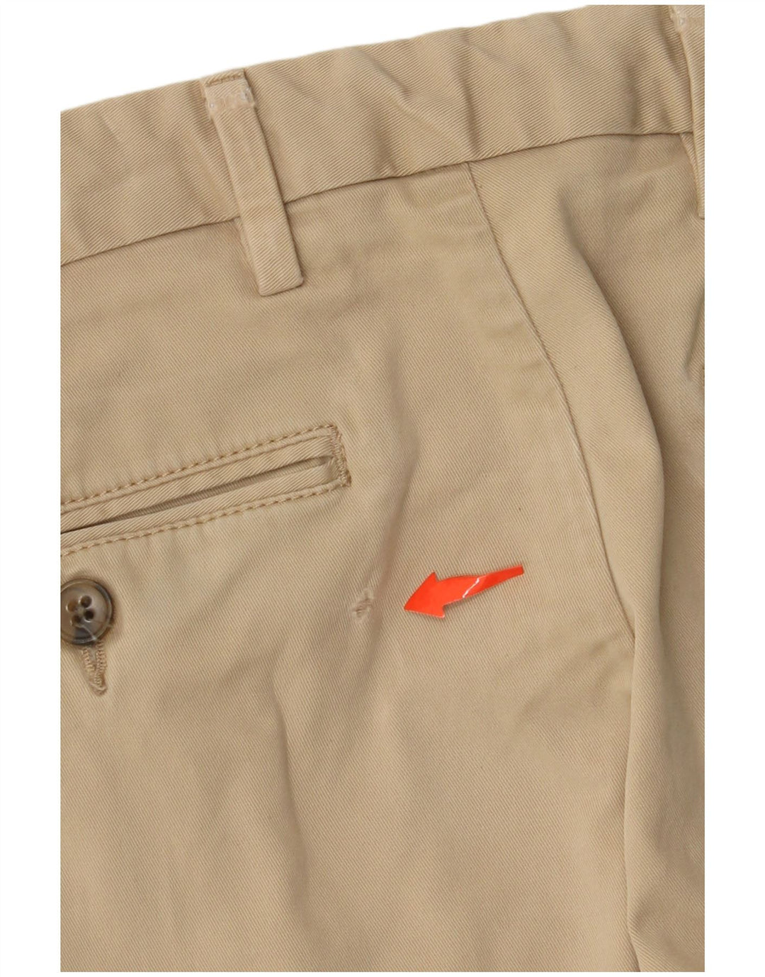 Calça Chino Masculina TOMMY HILFIGER W33 L34 Algodão Bege