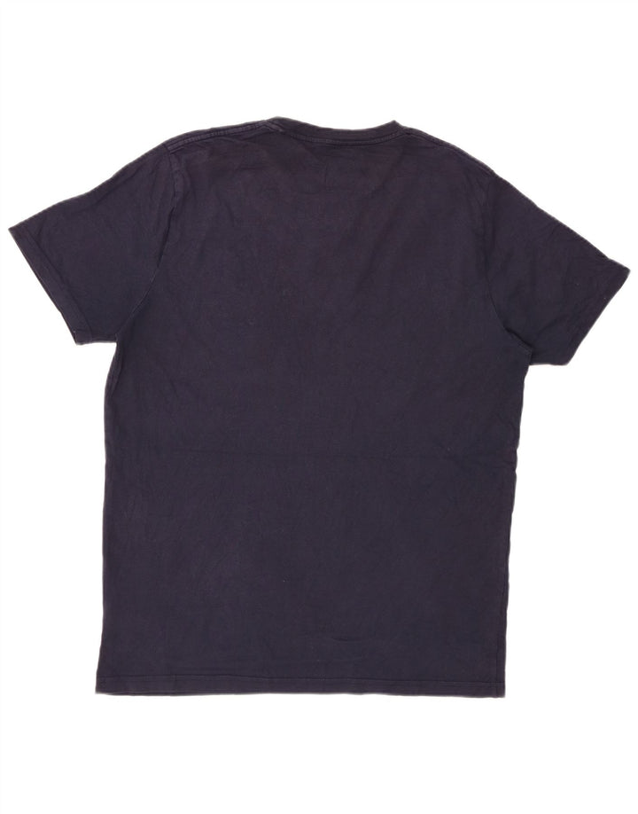 Camiseta masculina JOULES grande algodão azul marinho