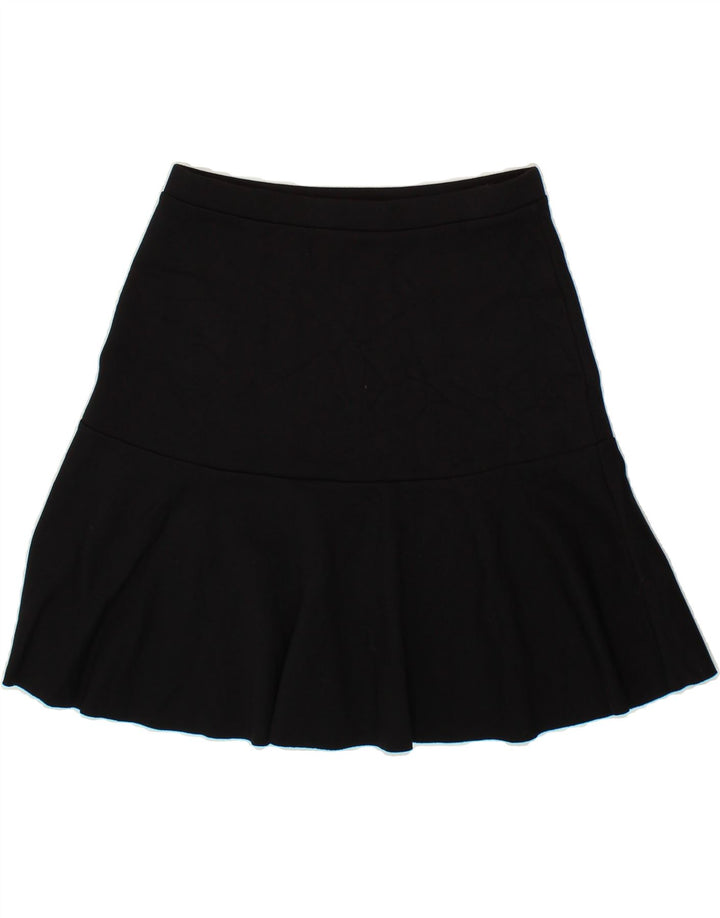 MAX & CO. Womens A-Line Skirt Small W27 Black Viscose Vintage Max & Co. and Second-Hand Max & Co. from Messina Hembry 