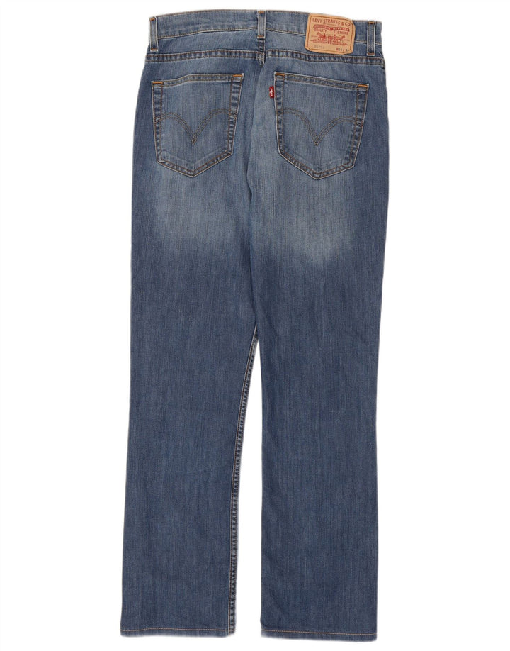 Jeans retos masculinos LEVI'S W31 L34 algodão azul