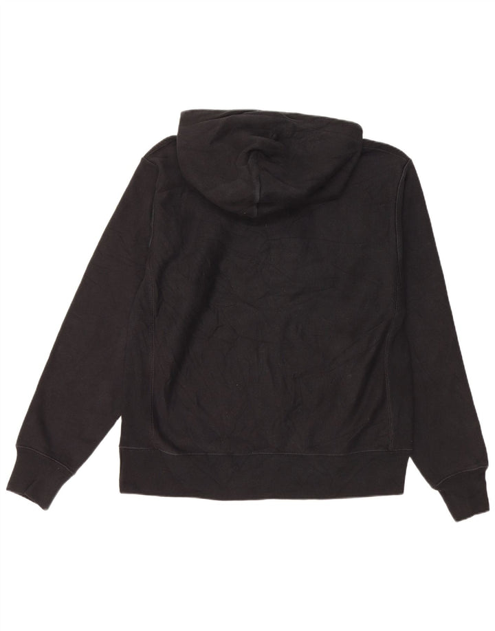 Jumper masculino Champion Reverse Weave com capuz médio algodão preto